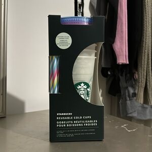 STARBUCKS REUSABLE COLD CUPS